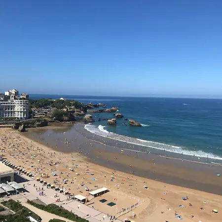 Beau Rénové, Balcon, Accès Plage, Piscine Biarritz